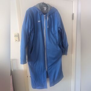 Women's Speedo Royal Blue Full Length Swim Jacket